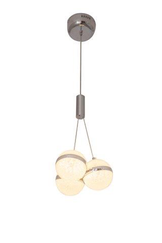 Alameer Modern Silver LED 3-Balls - 45 Watt