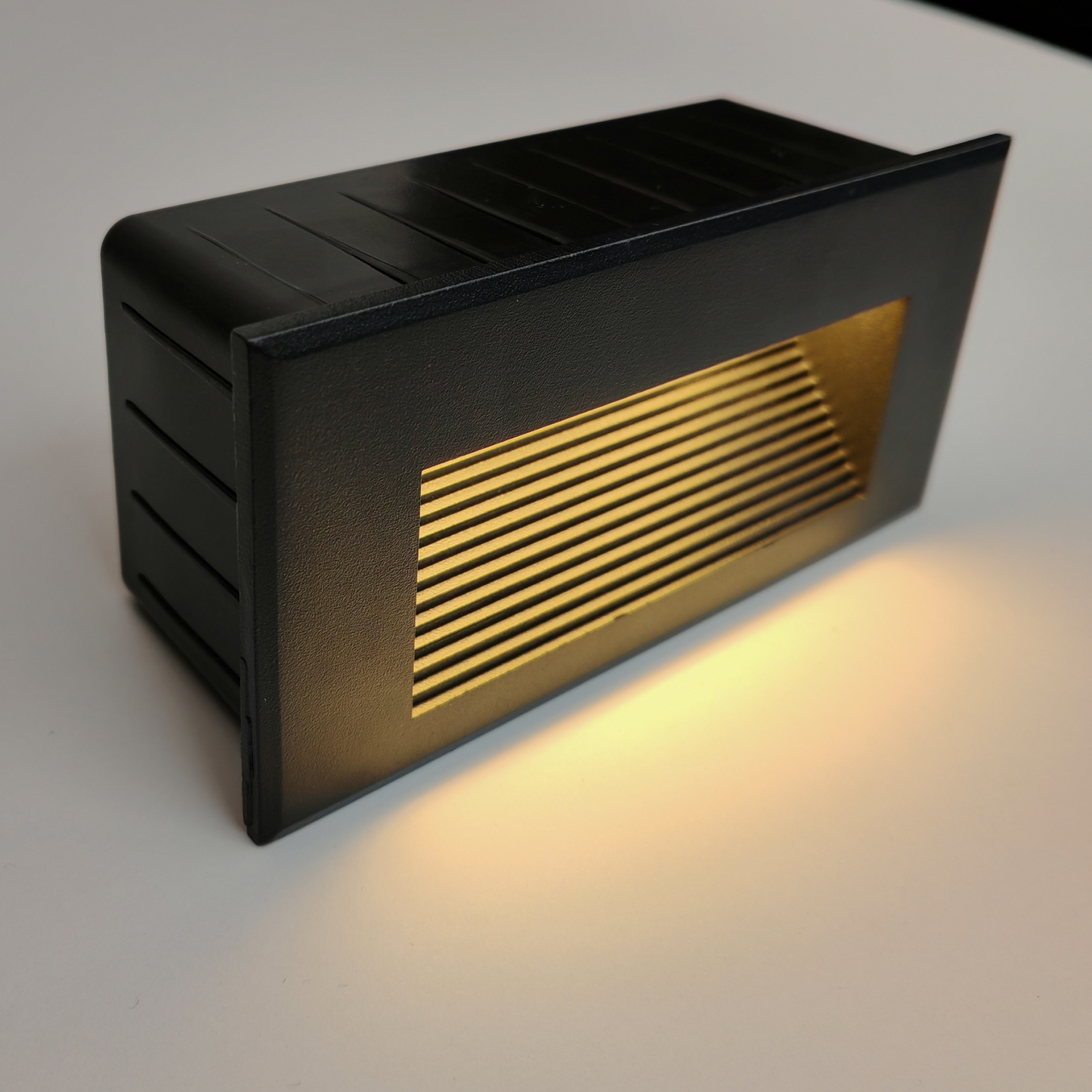 Modern Step Light Black 5W Warm White 3000K IP54 Floor Stair Light Indoor Outdoor