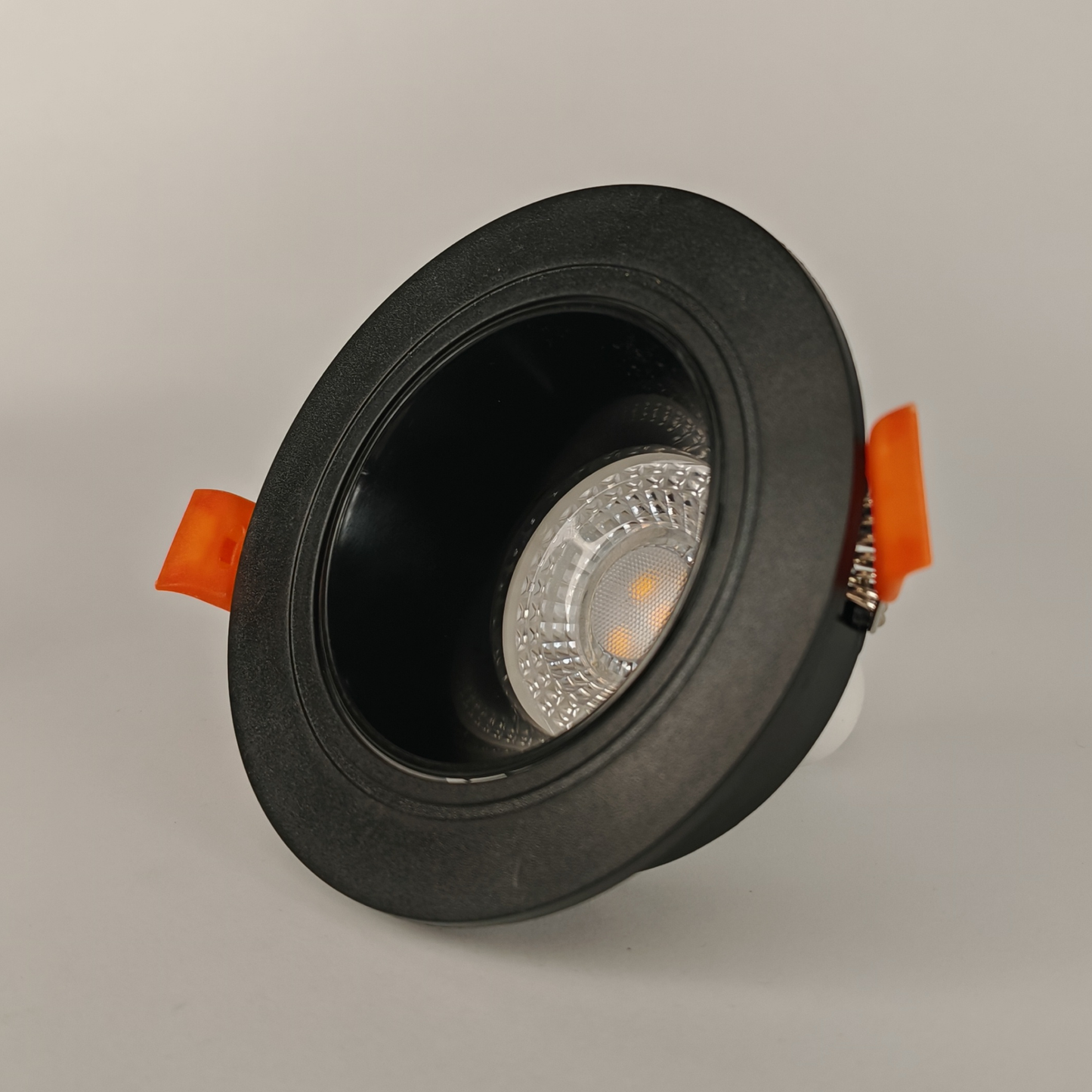 Modern Black Plastic Spot Light MR16 Ceiling Mounted