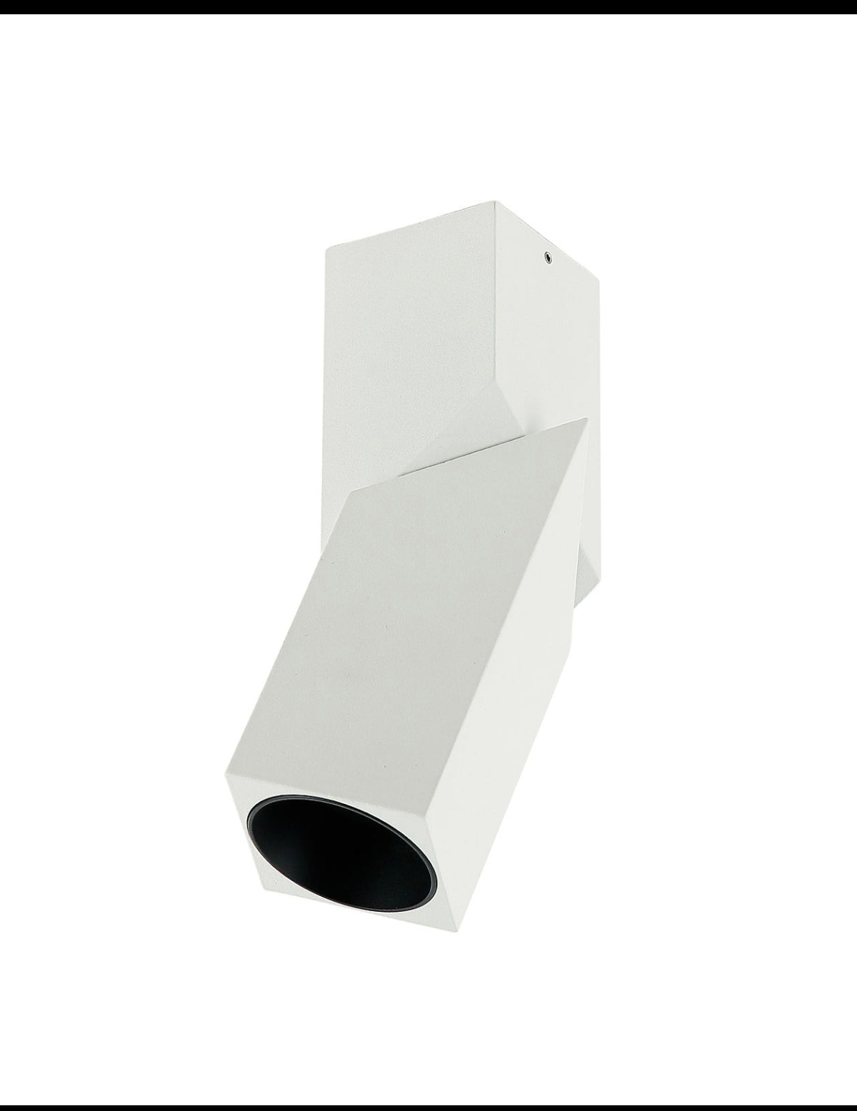 Modern White Cylinder Ceiling Spotlight MR16 Anti-Glare Adjustable Metal Spot Light