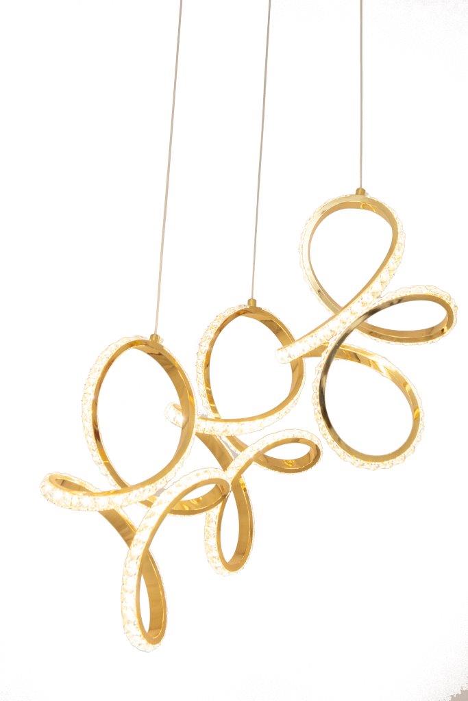 Golden Key of Life LED Pendant