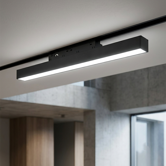 Magnetic Track Light Linear 24W LED Daylight 6000K 60cm Modern Black