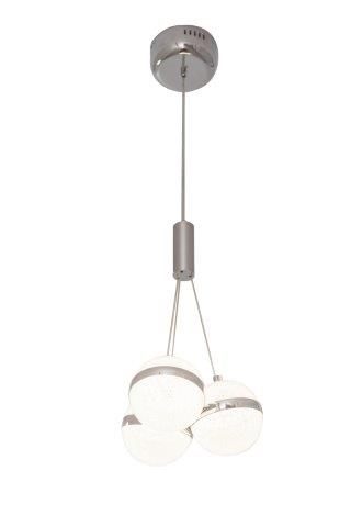 Alameer Modern Silver LED 3-Balls - 45 Watt