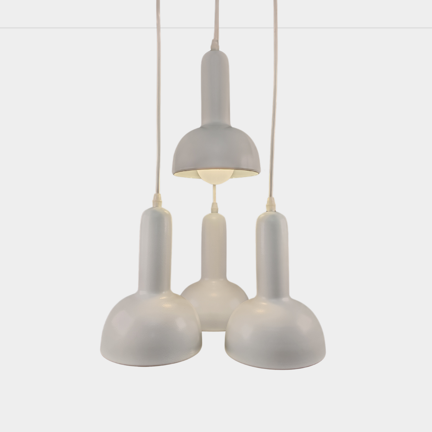 Milkway White Circle Pendant (4 Lamps)