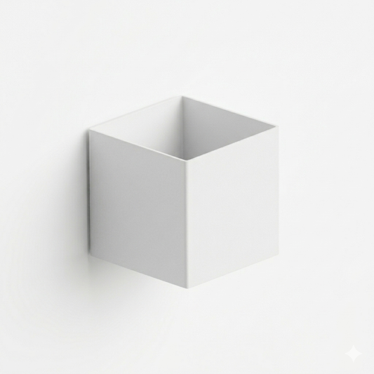 6 watt updown white hexagon shape