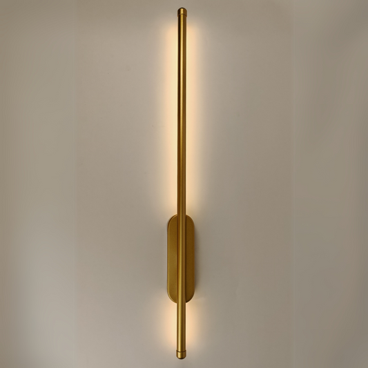 Modern Gold LED Wall Light – Decorative Indoor Wall Sconce 3000K Warm Light