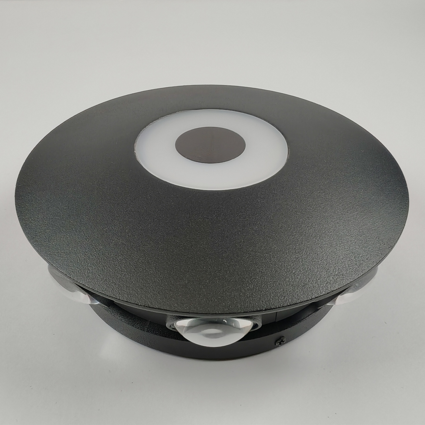 Modern Black Wall Light LED Warm White 3000K Minimalist Metal Wall Sconce
