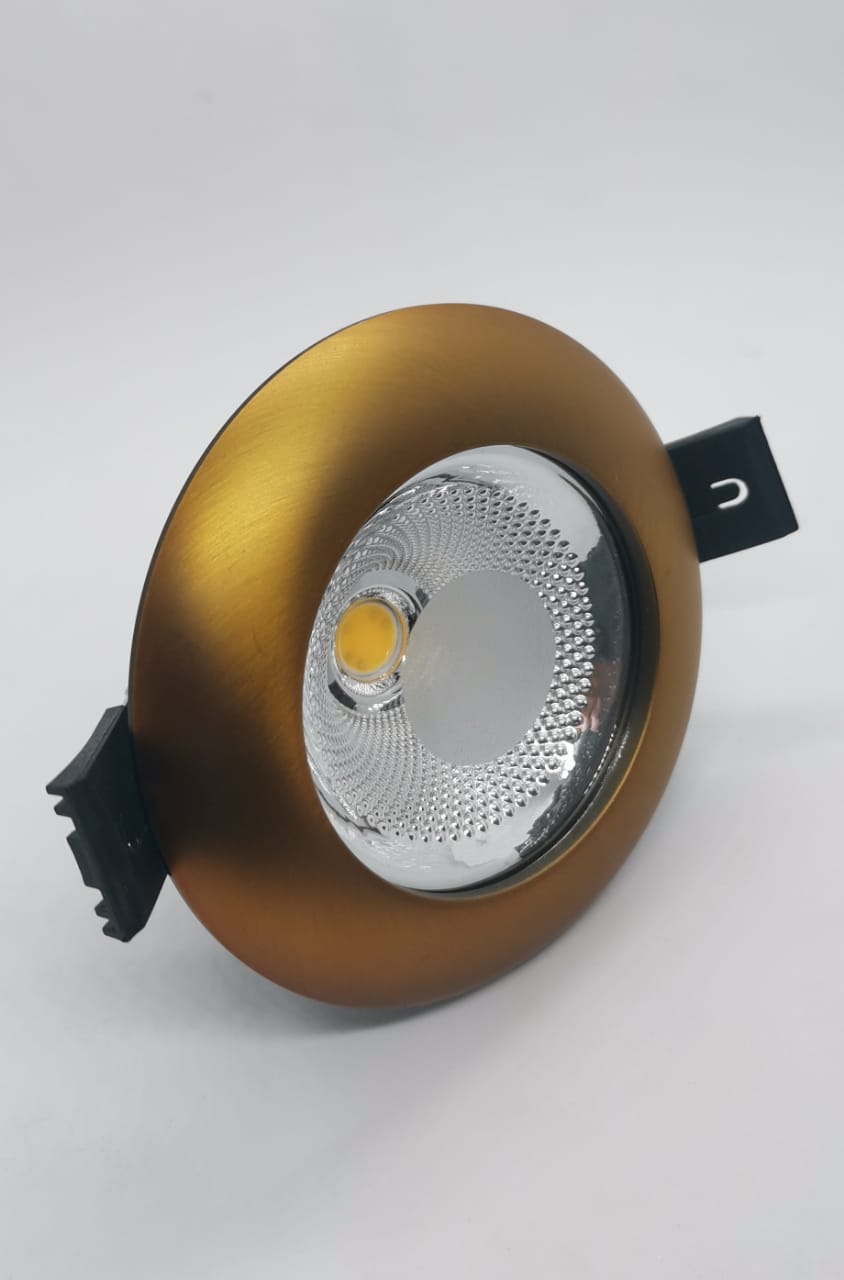 Modern Bronze LED Spotlight 5W Ceiling & Wall Mounted Adjustable Spot Light