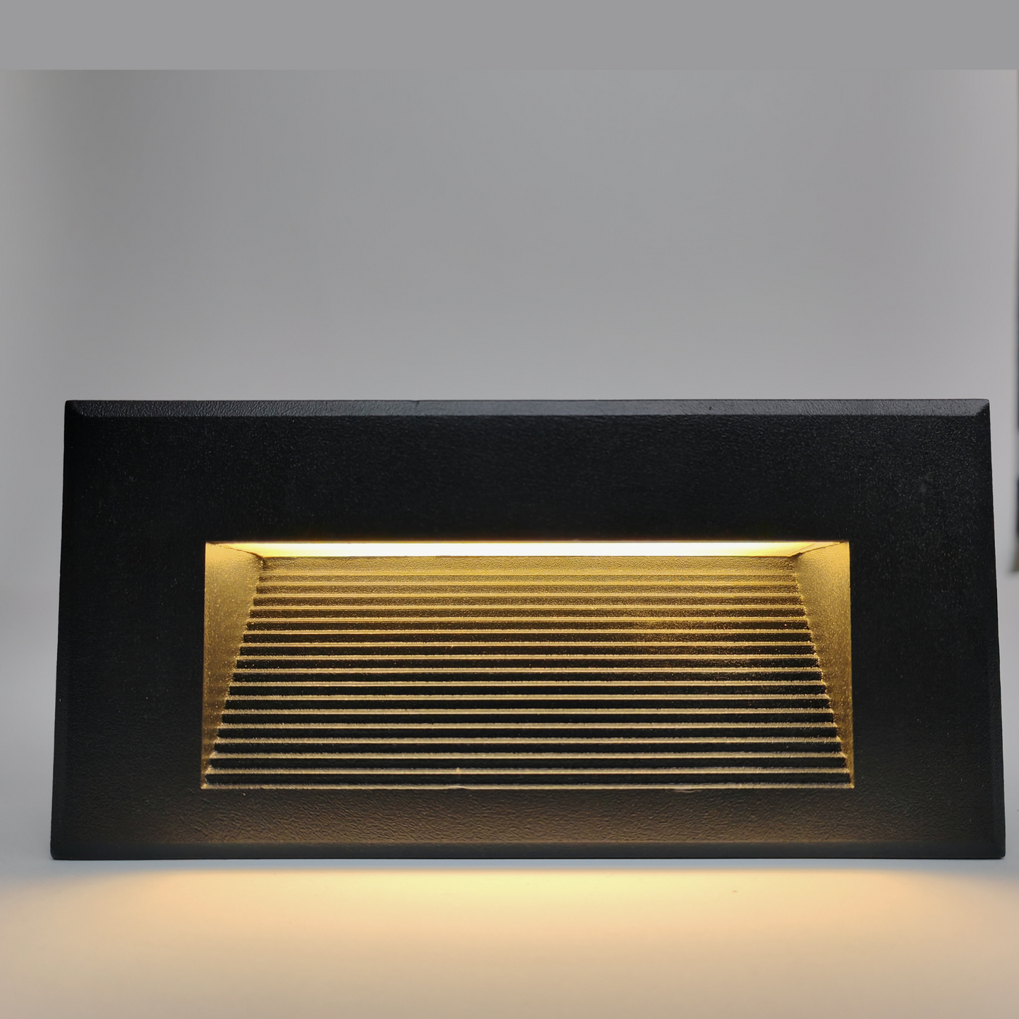 Modern Step Light Black 5W Warm White 3000K IP54 Floor Stair Light Indoor Outdoor