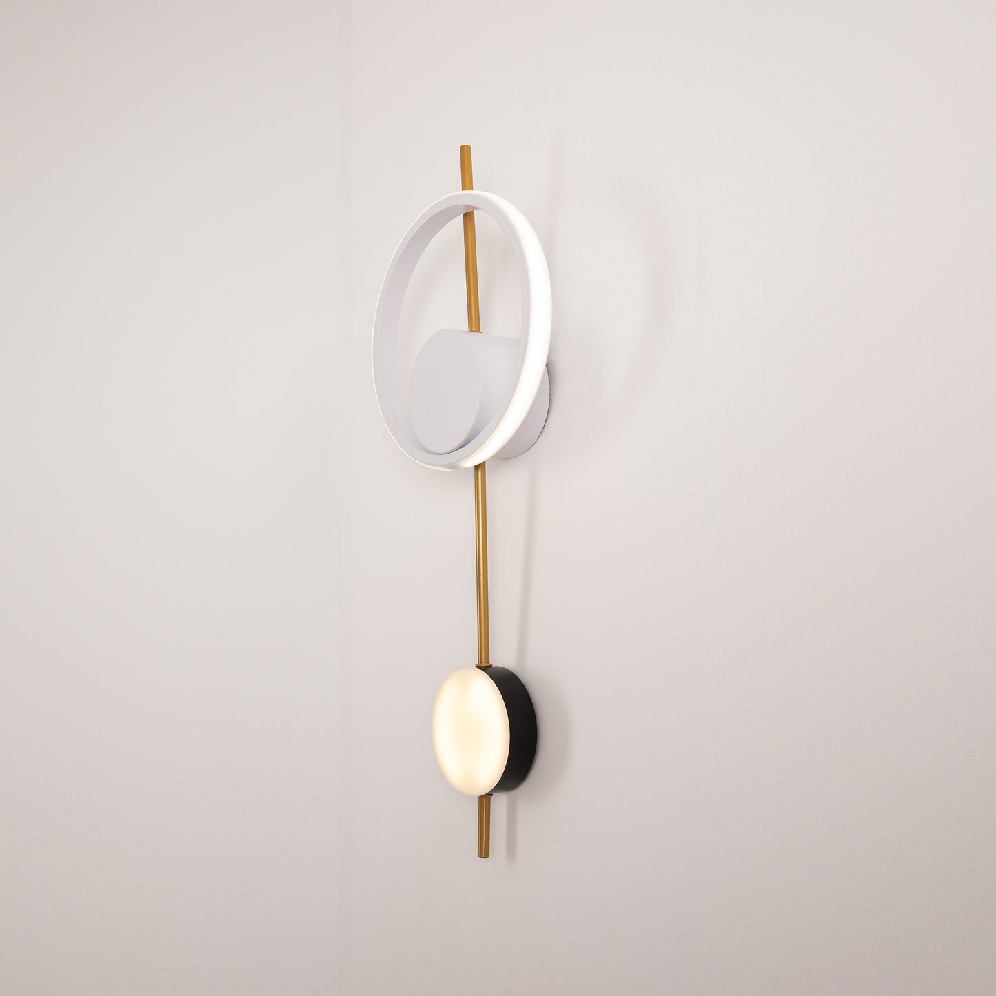 Modern Gold LED Wall Light – Elegant Wall Sconce 3000K Warm Light