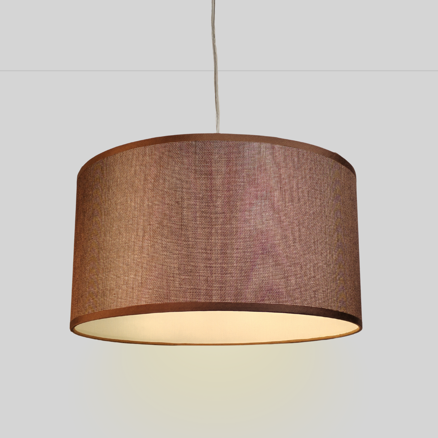 Browny Barrel Chapeau 1 Lamp