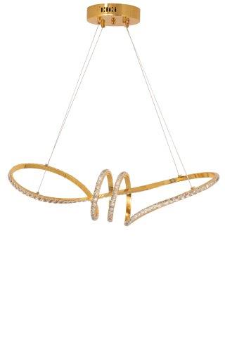 قلادة LED حلزونية ذهبية - 30 وات