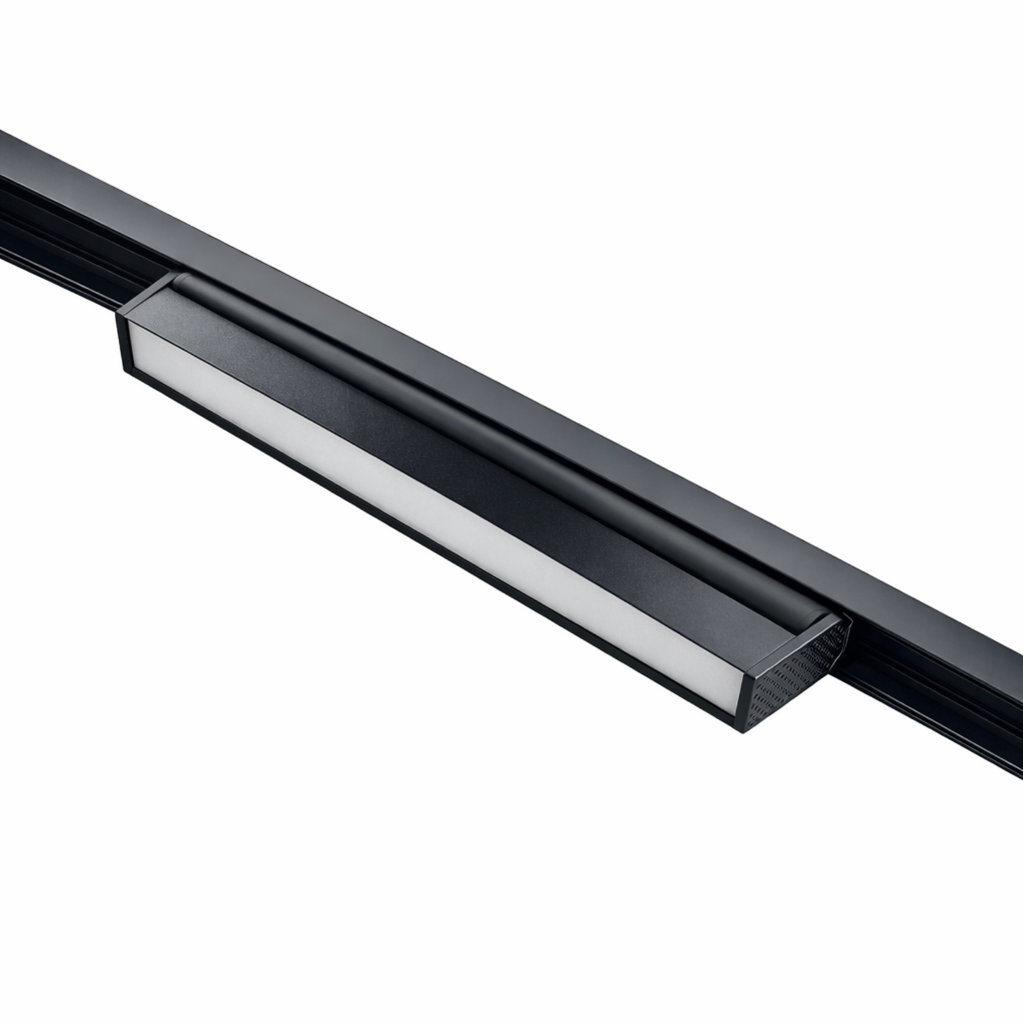 Magnetic Track Spotlight 18W 33cm Warm White 3000K – Adjustable Black LED Spot Light for Ceiling & Wall