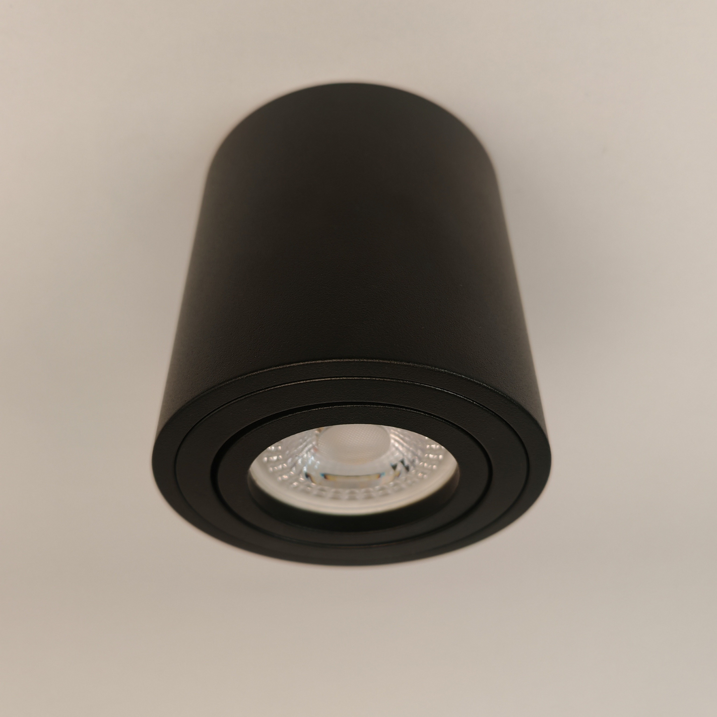 Modern Black Adjustable Cylinder Spot Light MR16 Ceiling Mounted