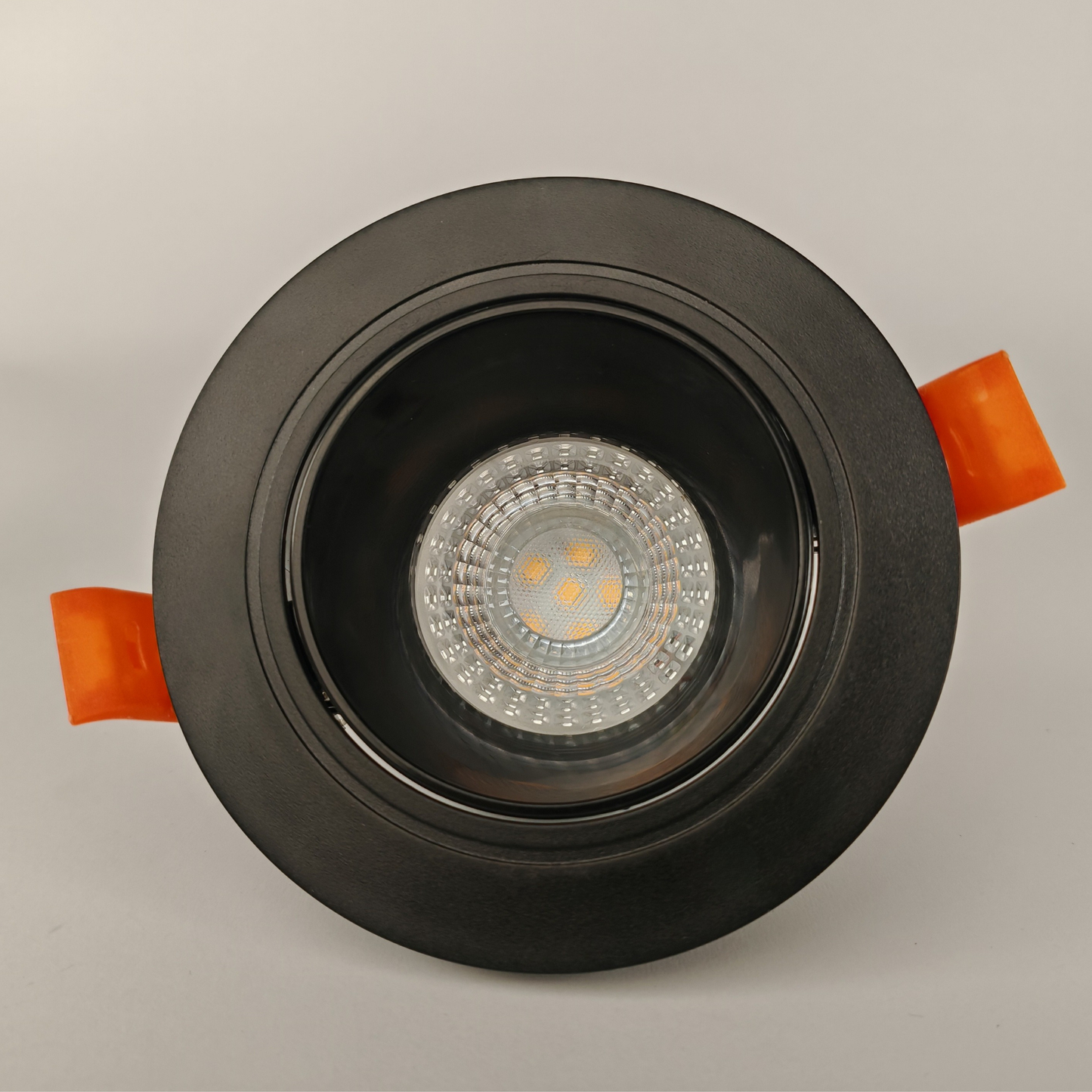 Modern Black Plastic Spot Light MR16 Ceiling Mounted