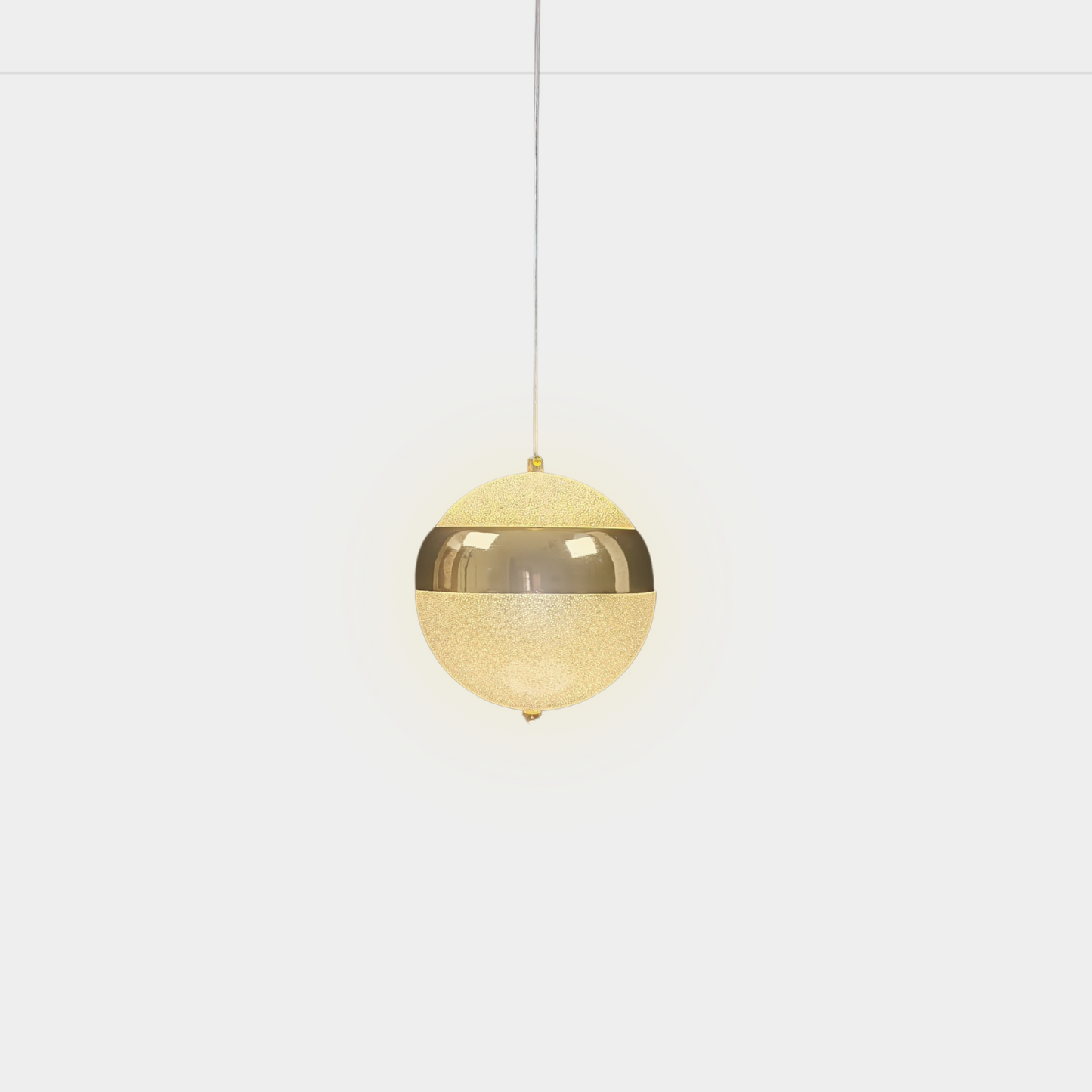 Modern Gold Pendant Light 30W Single Head Ceiling Hanging Lamp