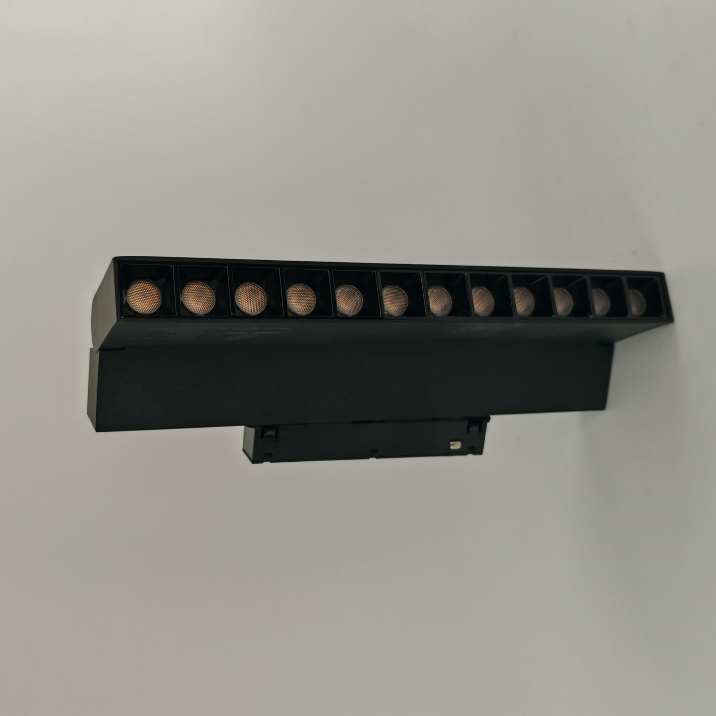 Magnetic Track Adjustable Spotlight 12W 24cm – Modern Black LED Spot Light