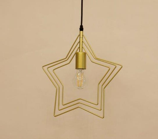 Alameer Golden Stars Pendant 1 Lamp