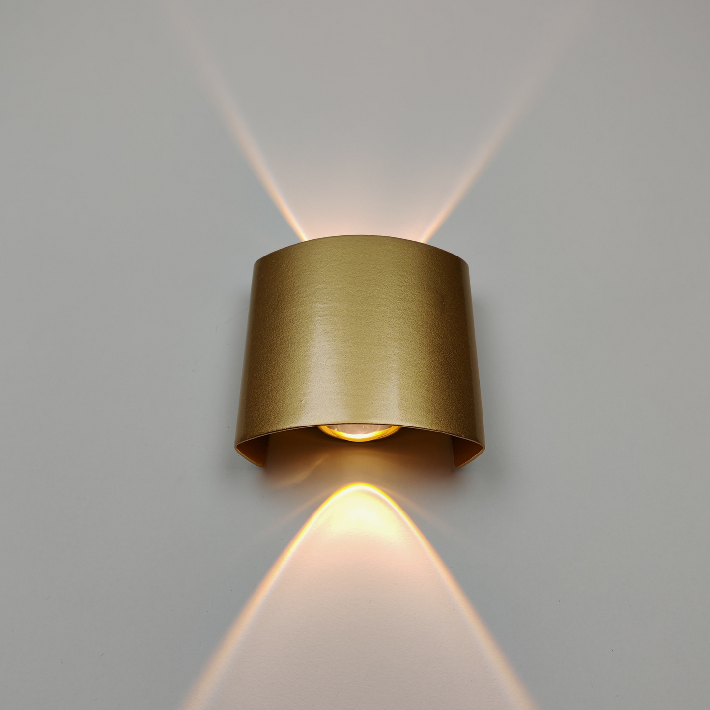 Modern Gold Wall Light LED Warm White 3000K Premium Metal Wall Sconce