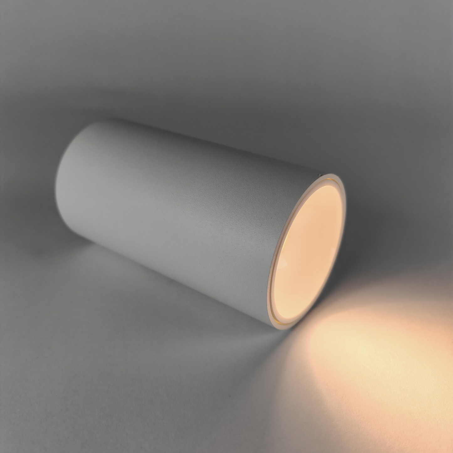 Modern White Wall Light LED Warm White 3000K Minimalist Metal Wall Sconce