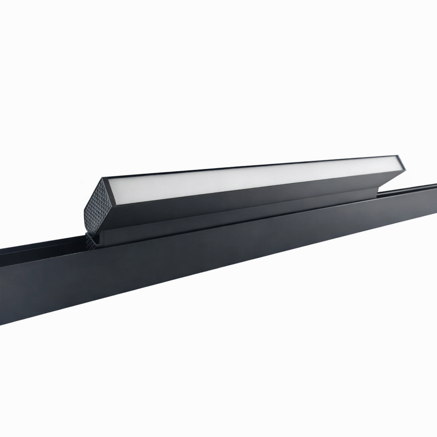 Magnetic Track Spotlight 18W 33cm Warm White 3000K – Adjustable Black LED Spot Light for Ceiling & Wall