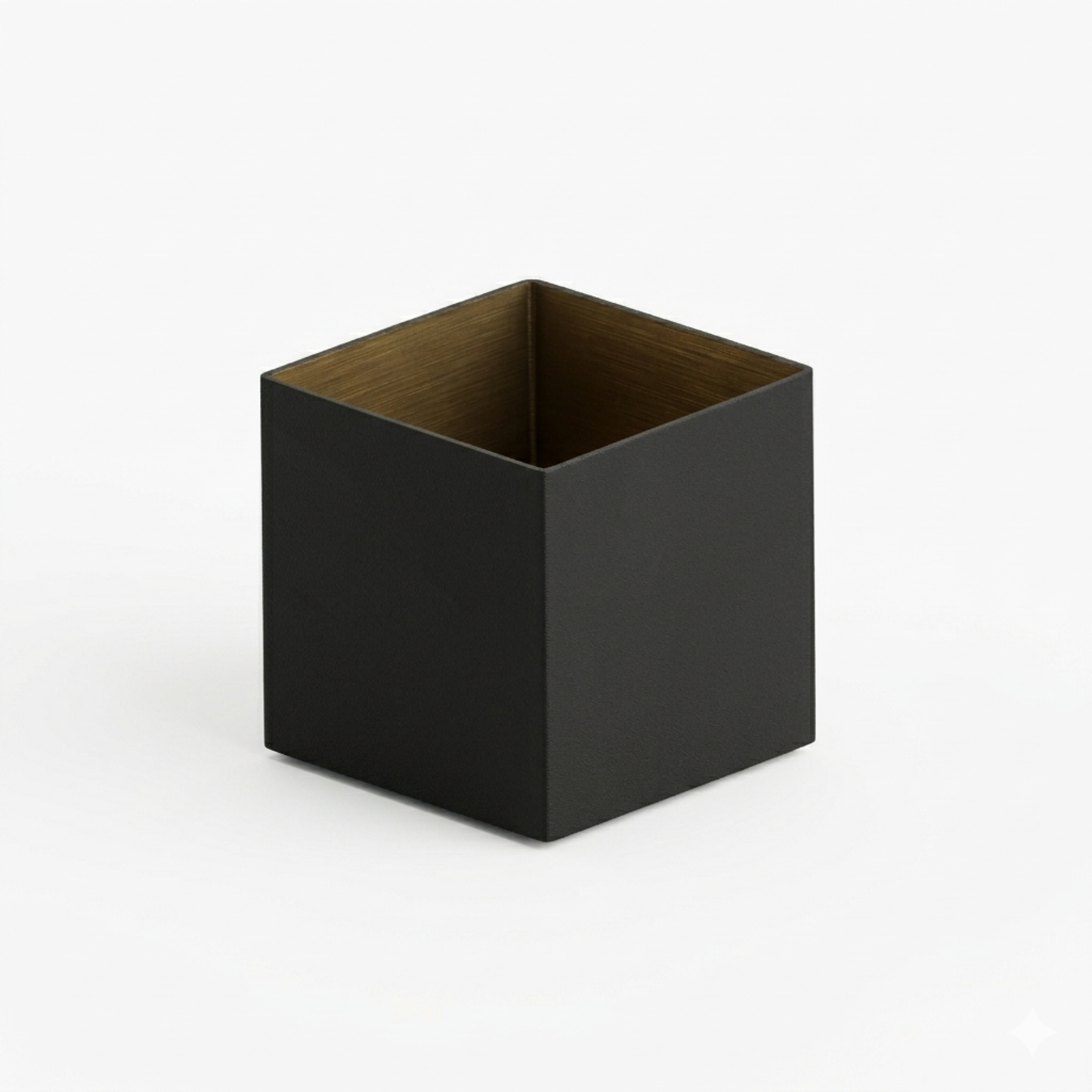 6 watt updown black hexagon shape