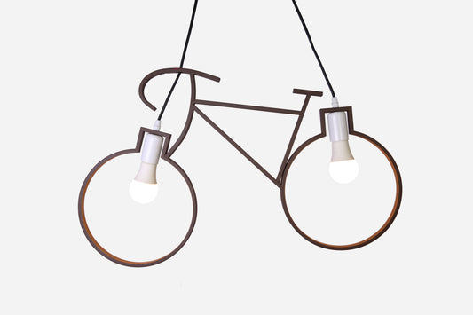 Modern Purple Pendant Light 2 Heads E27 Metal Ceiling Hanging Chandelier