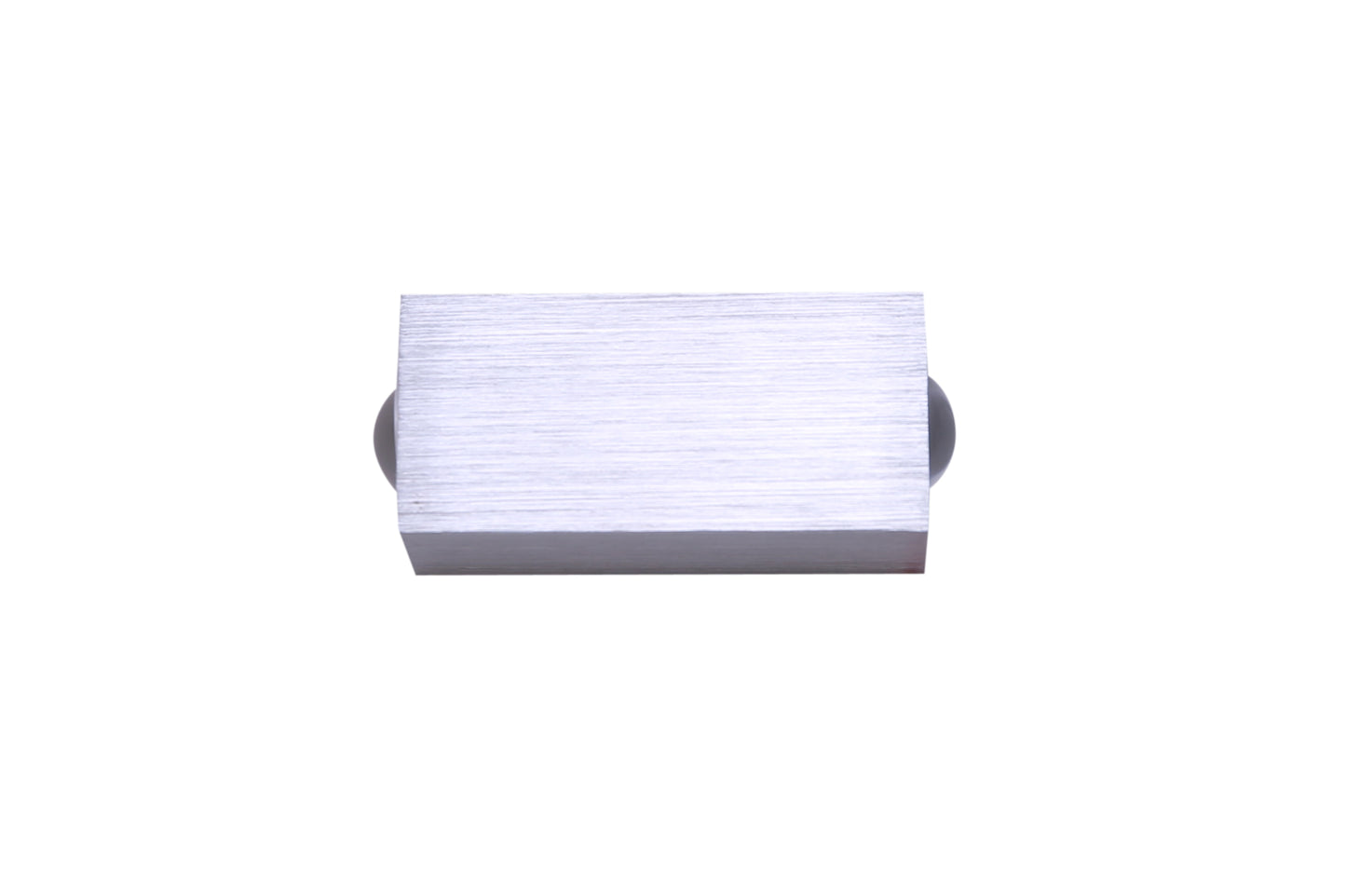 Modern Grey LED Wall Light 2 Heads 6W Warm Light Metal Wall Mounted Sconce
