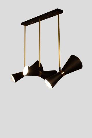 Modern Torch Style White Pendant (6 Lamps)