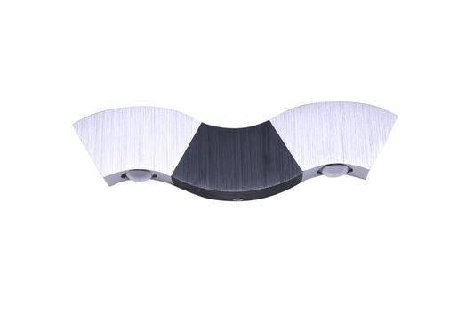 6 Watt Wavy Updown Spot 3 lamps