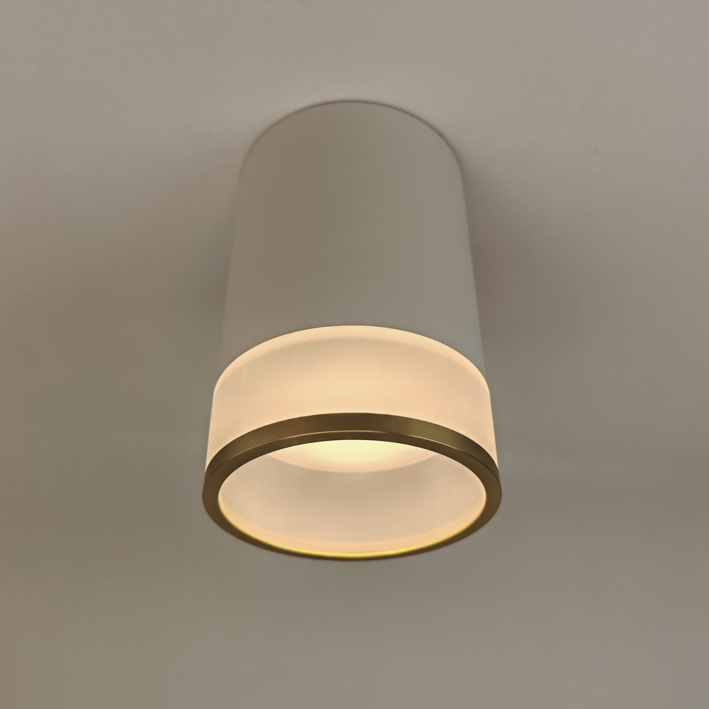 Modern White Cylinder Spot Light MR16 Ceiling Mounted