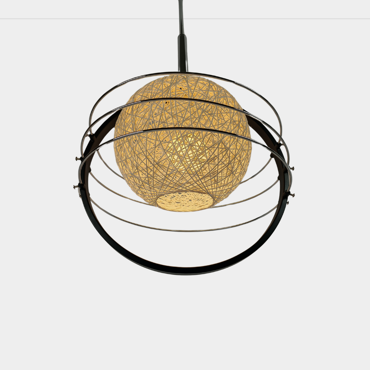 Modern Coffee Pendant Light Single Head Ceiling Hanging Lamp