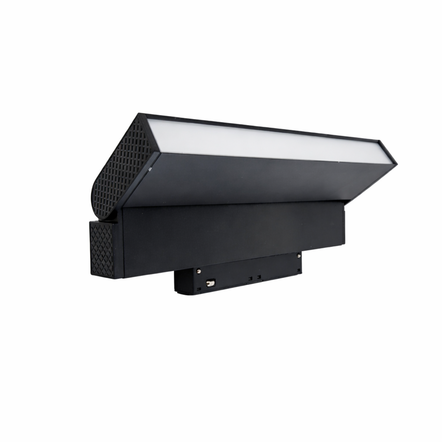 Magnetic Track Spotlight 12W 22cm Warm White 3000K – Adjustable Black LED Spot Light for Ceiling & Wall