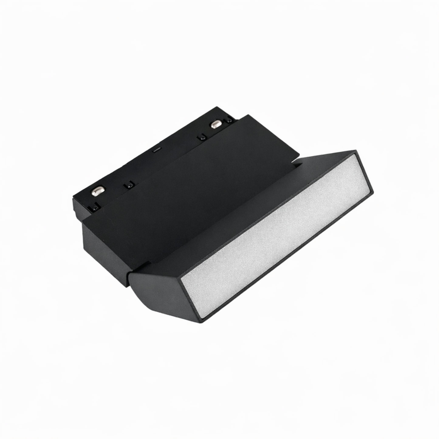 Magnetic Track Spotlight 6W 12cm Warm White 3000K – Adjustable Black LED Spot Light for Ceiling & Wall